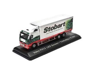ATLAS CAMION Volvo FH12 MOBILE Box Of Stobart, green/red/white 1/76