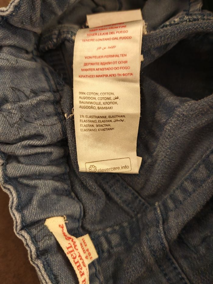 Pantalon bleu dinosaures DPAM 4 ans - photo numéro 5