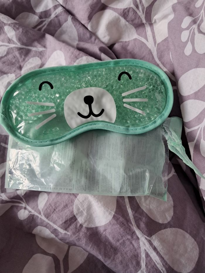 Masque à faire chauffer ou mettre au frigo - photo numéro 2