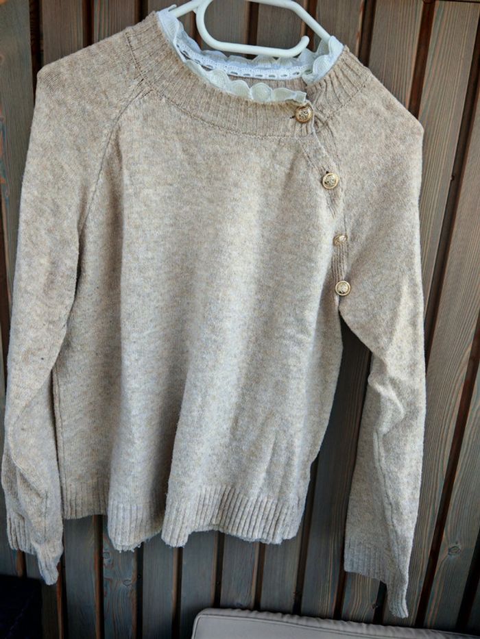 Pull beige