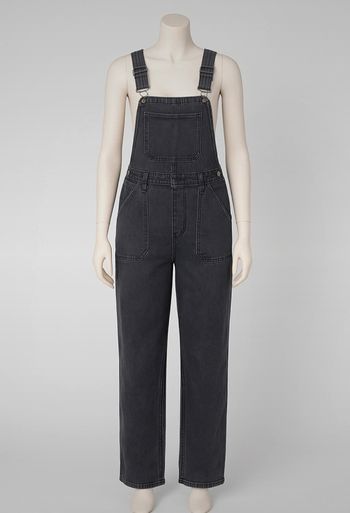 👖Salopette en jean gris foncé - Taille XS - Jennyfer - Très bon état