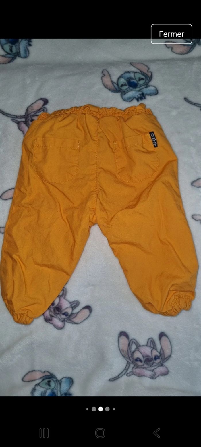 Pantalon doublé 12 mois en très bon état - photo numéro 5