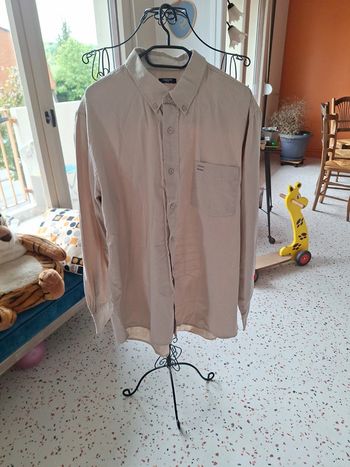 Chemise unie à manches longues La redoute taille XXXL 👻