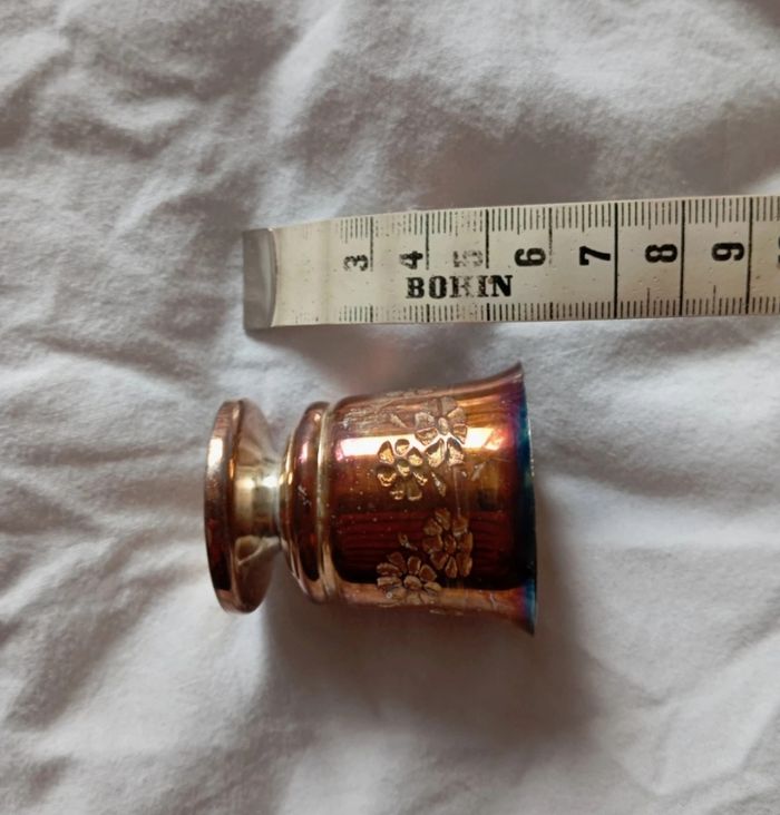 Petit gobelet vintage pour bébé - photo numéro 2