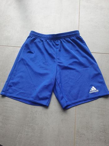 Short adidas bleu