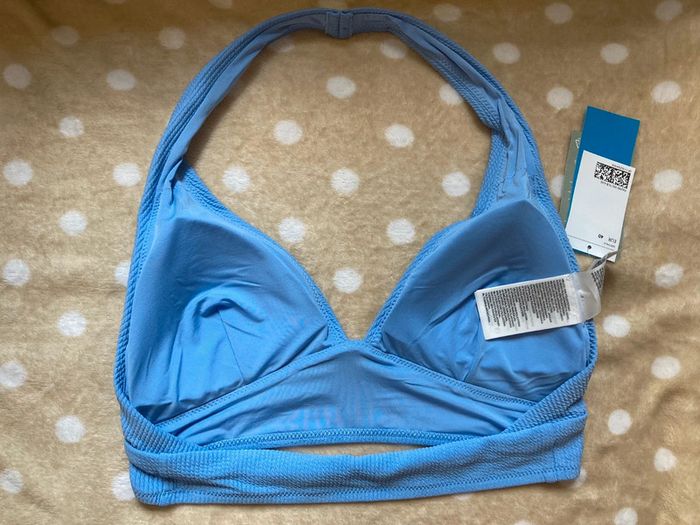 Haut de maillot paddé bleu - photo numéro 2