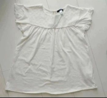 Blouse couleur blanc cassé