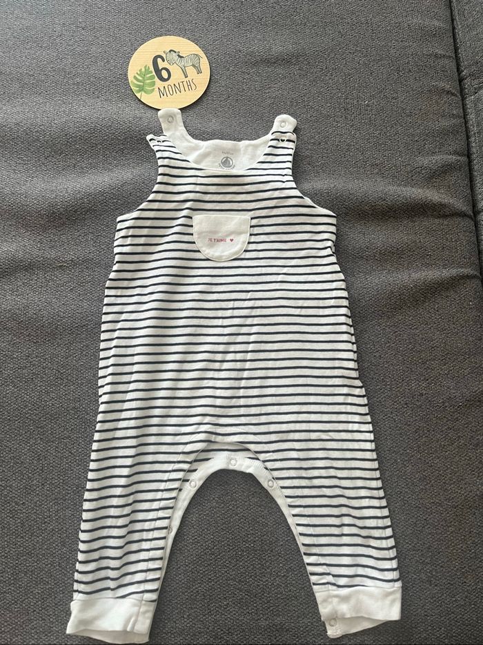 Salopette petit bateau