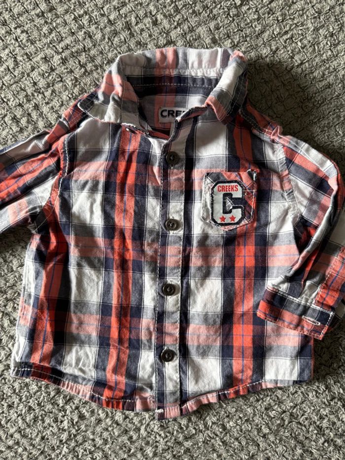 Chemise manche longue creeks (3mois) - photo numéro 3