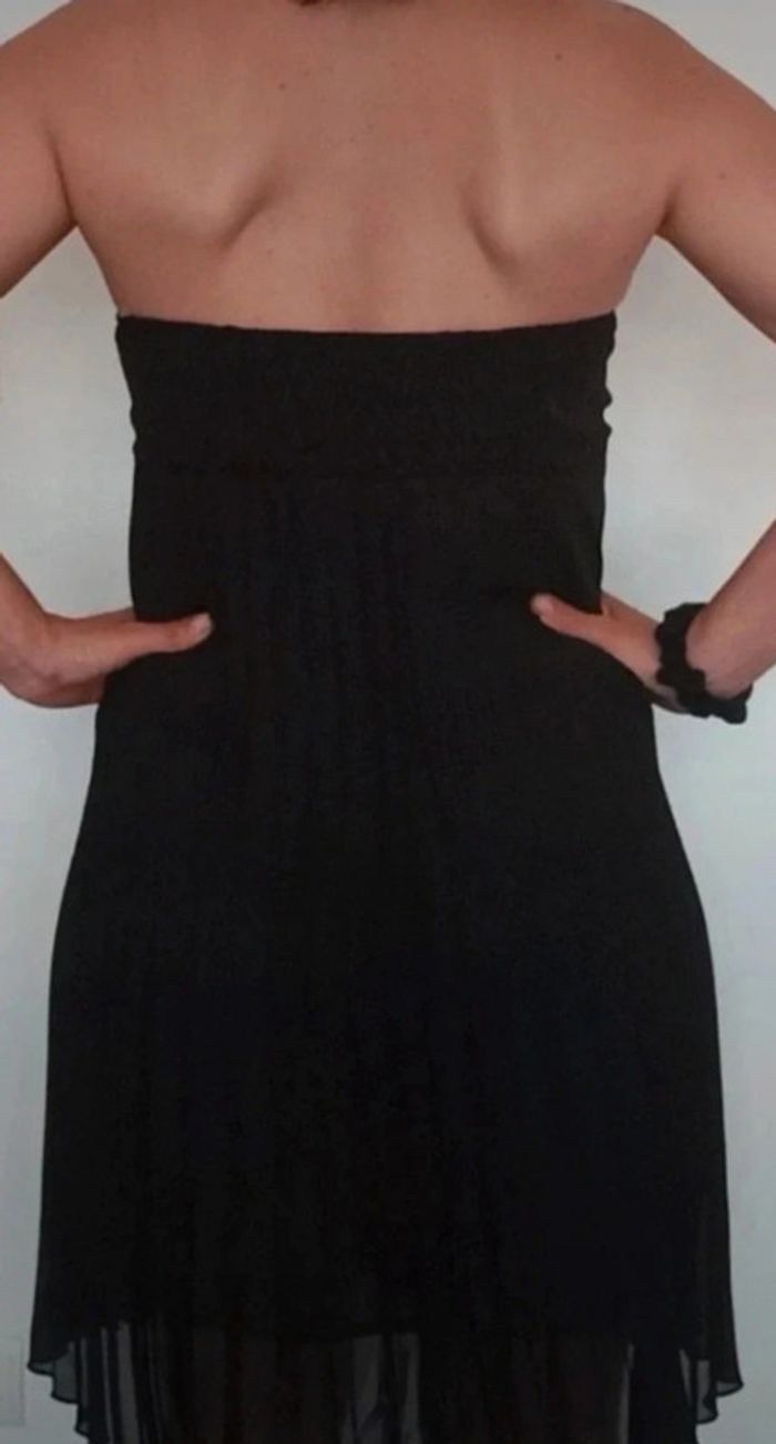 Robe bustier gaufrée soirée taille 38/40 - photo numéro 4