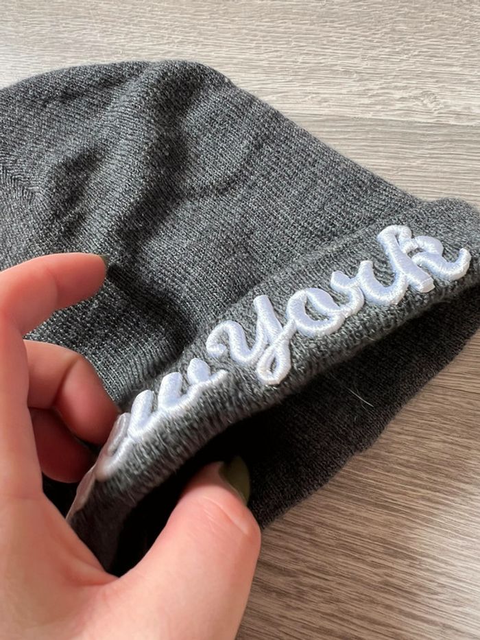 Bonnet gris loose H&M 2-4 ans - photo numéro 2