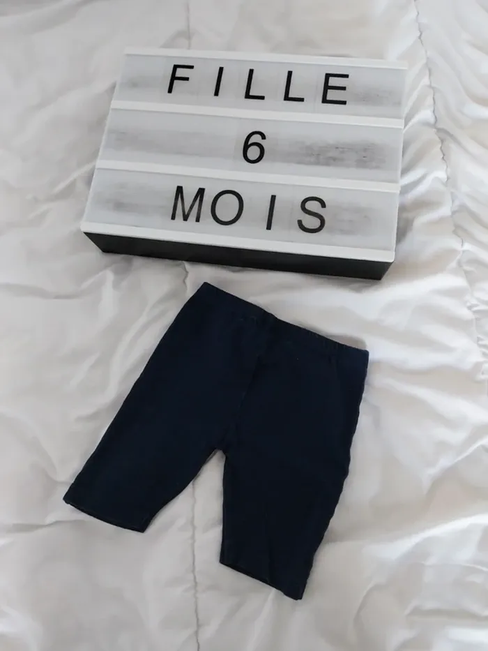 Leggings fille 6 mois Babybol - photo numéro 2