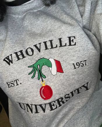 Sweat-shirt whoville le grinch