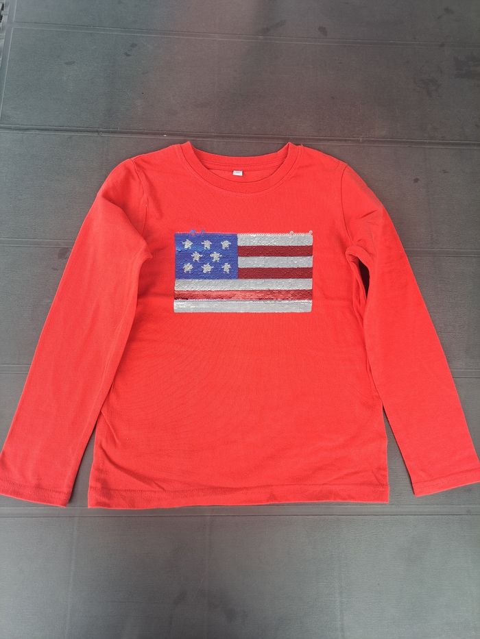 Pull léger "sequins Américain"