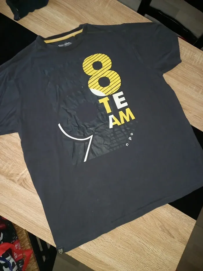 Tee-shirt noir XXL - photo numéro 2