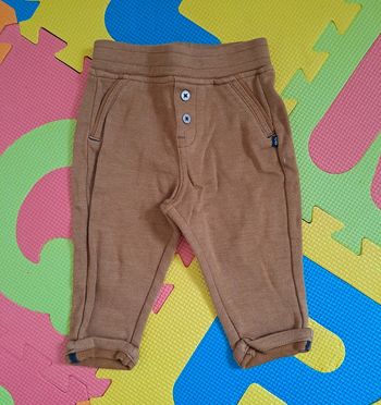 Pantalon marron, obaïbi, taille 6 mois (68 cm)