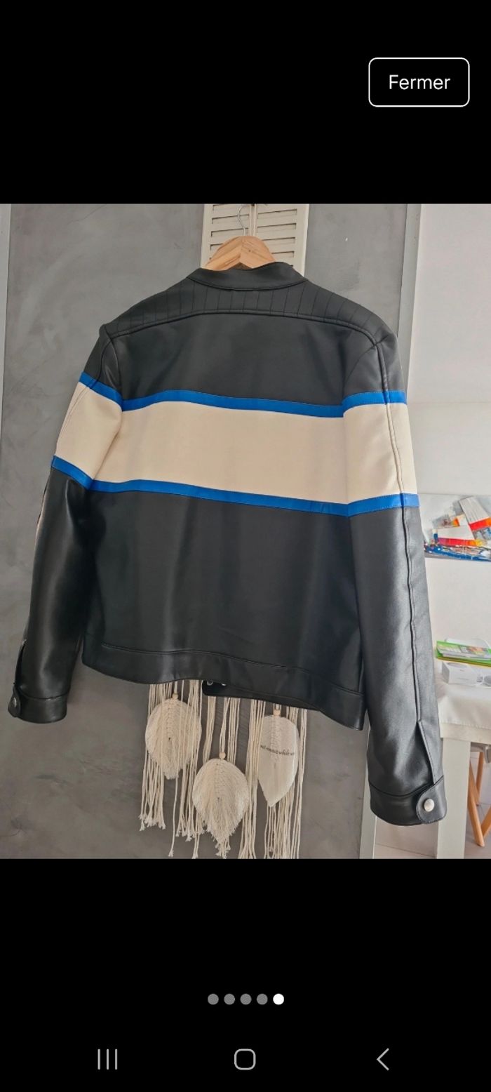 Veste simili-cuir - photo numéro 4