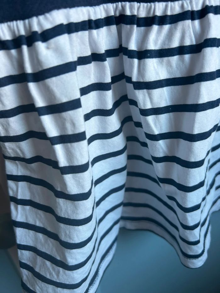 Robe molletonnée Minnie , Marine , 3 mois - photo numéro 3