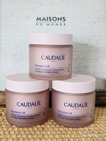 Caudalie Resveratrol-lift Crème Cachemire JOUR Visage 3 X 50 ml Neuf
