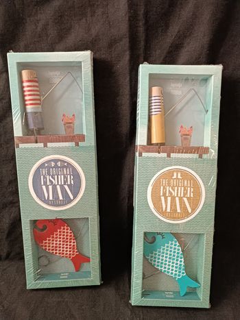 Poissons bois pêche à la ligne