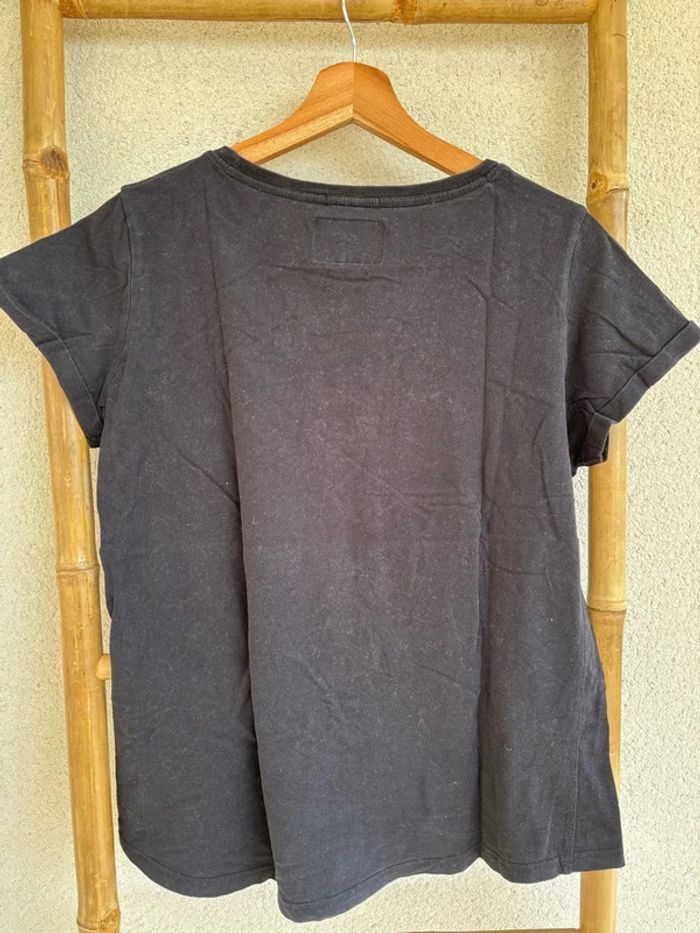 T-shirt noir superdry taille S - photo numéro 8