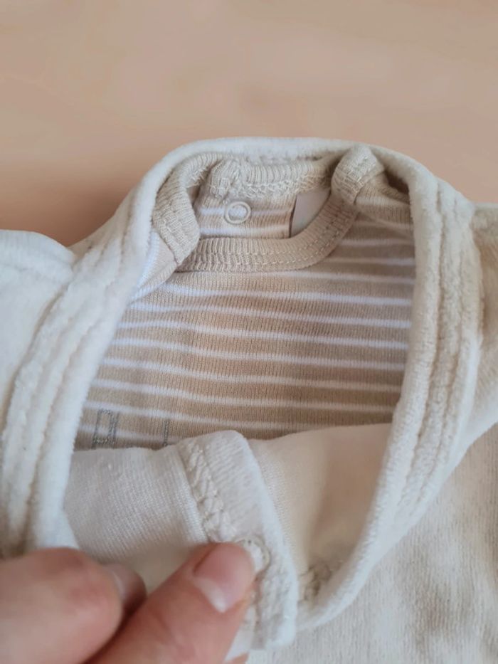 Ensemble 2 pièces grenouillère bodie garçon fille - photo numéro 6