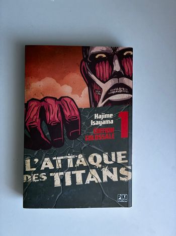 Recherche l’attaque des titans édition colossale 6 à 12