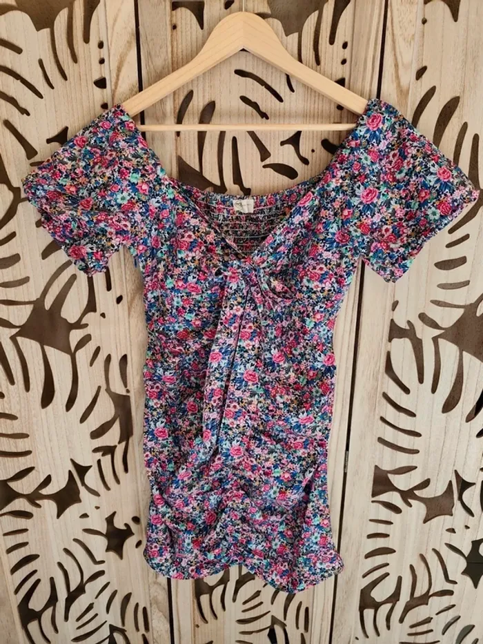 Robe imprimée fleurie Taille L BSB Jeans - photo numéro 12