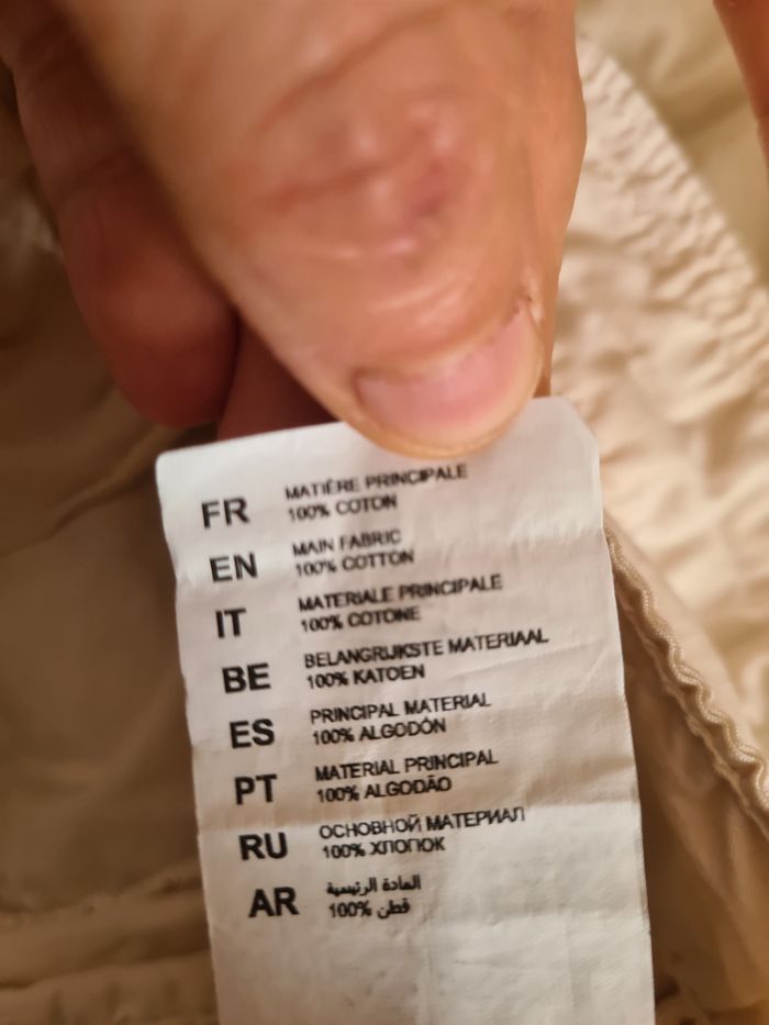 Pantalon toile crème Jennyfer / Taille 36 - photo numéro 3