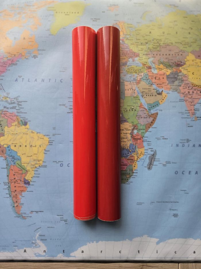 vinyles permanent Rouge pour cricut (2 x 1 m)