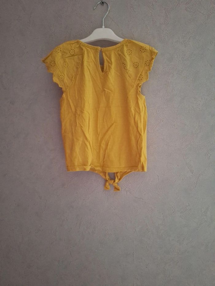Tee shirt gémo 6 ans moutarde - photo numéro 2