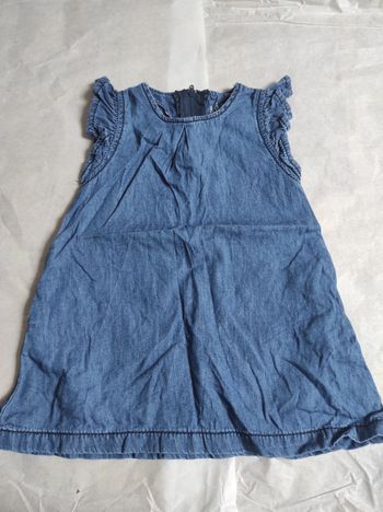 Robe en jean bébé