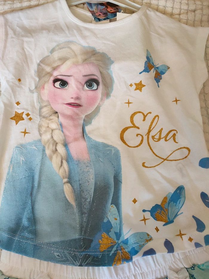 Magnifique pyjama 2 pièces fille 2 ans Disney Frozen II - photo numéro 2
