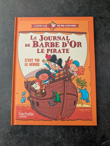 Livre mac do, le journal de Barbe d'Or le pirate
