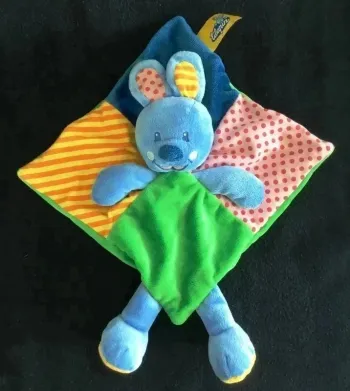 Doudou carré plat Tilapin - Casino