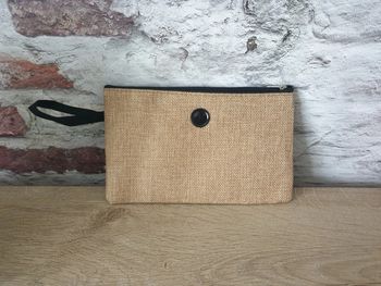 Petite pochette en lin