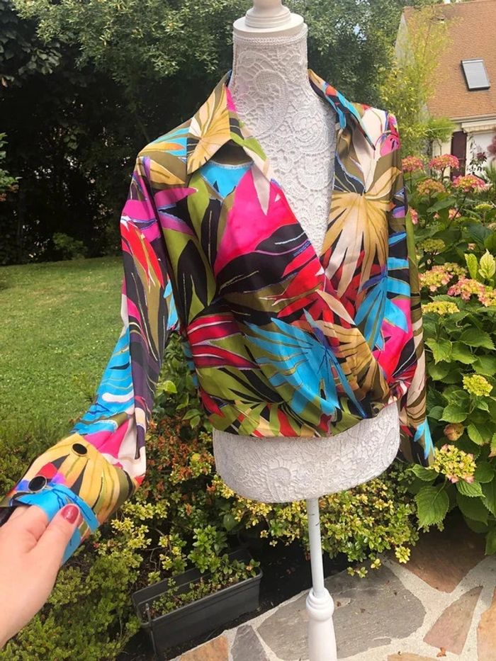 Blouse neuve Zara taille M - photo numéro 2