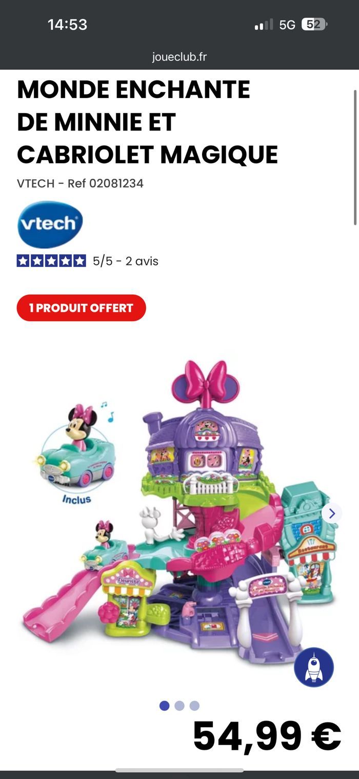 Vtech - Tut tut bolides Minnie - photo numéro 5
