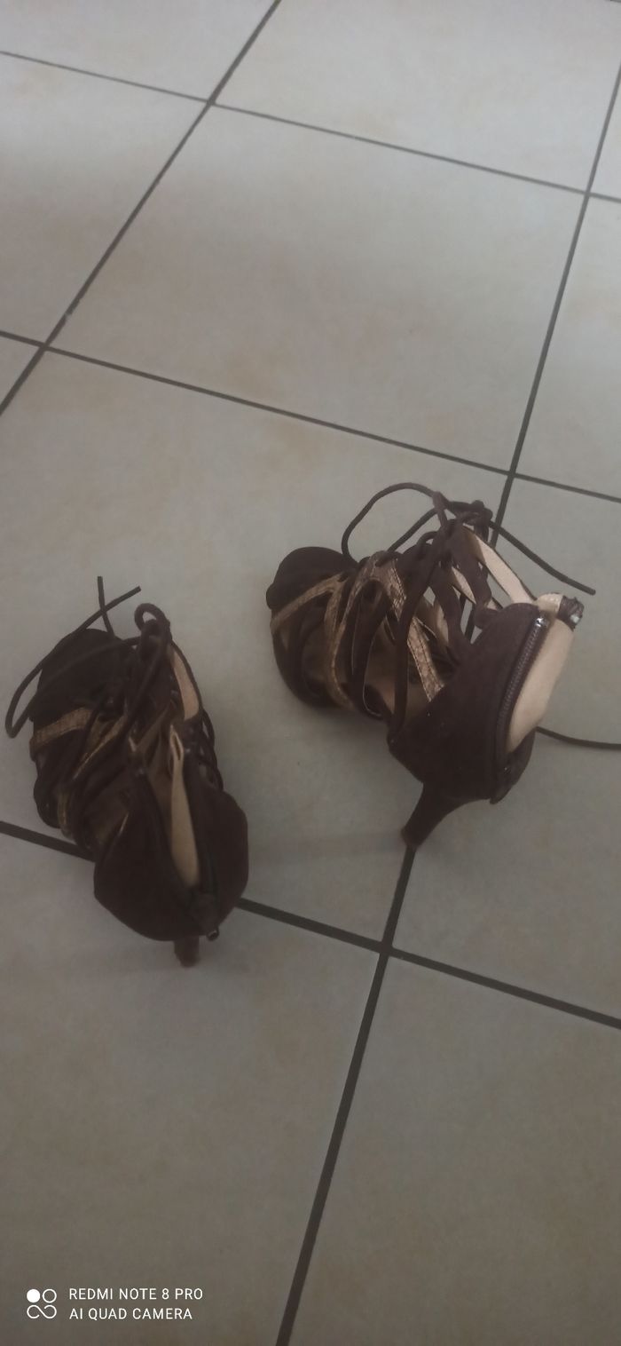 Chaussures marron a talons p 38 - photo numéro 3