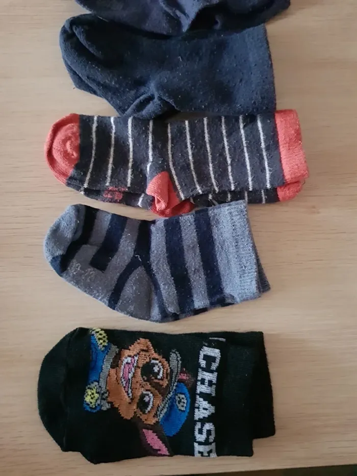 Lot de 7 paires de chaussettes 19-22 - photo numéro 4