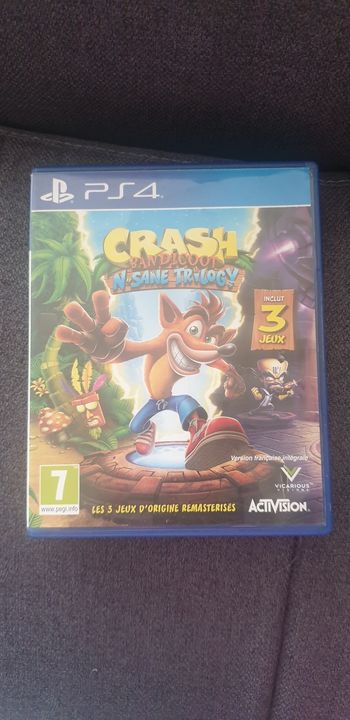 Crash bandicoot N.sane trilogy ps4