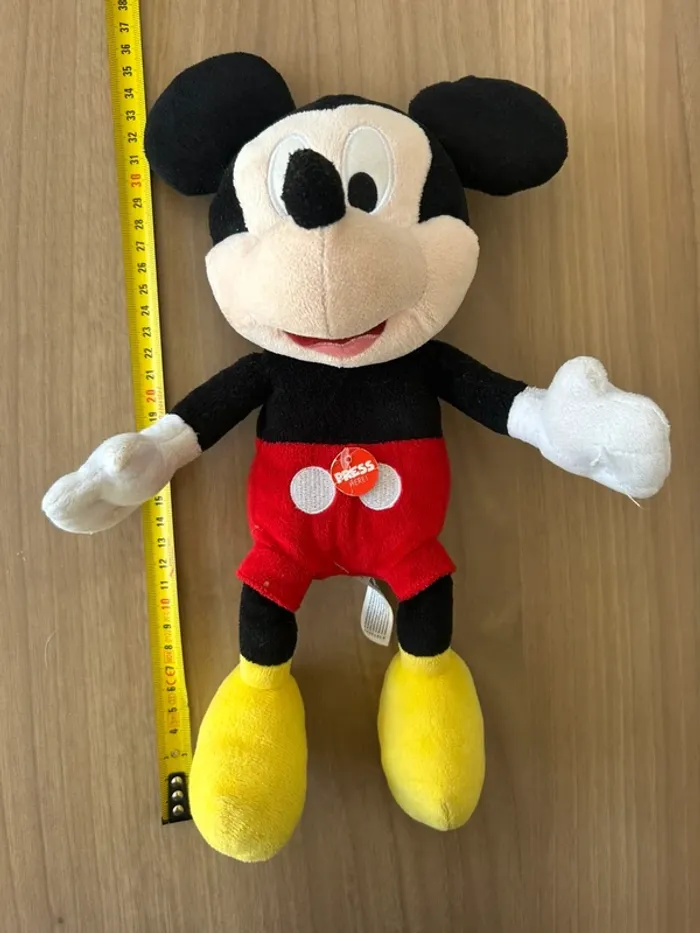Peluche Mickey 35 cm - photo numéro 3
