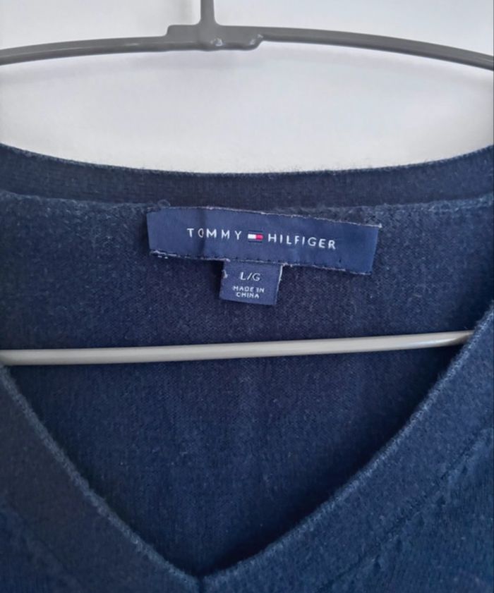 💙 Pull femme Tommy Hilfiger Taille L - photo numéro 4