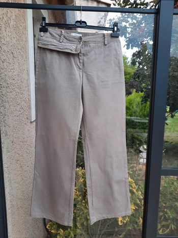 Pantalon beige Zapa T 38