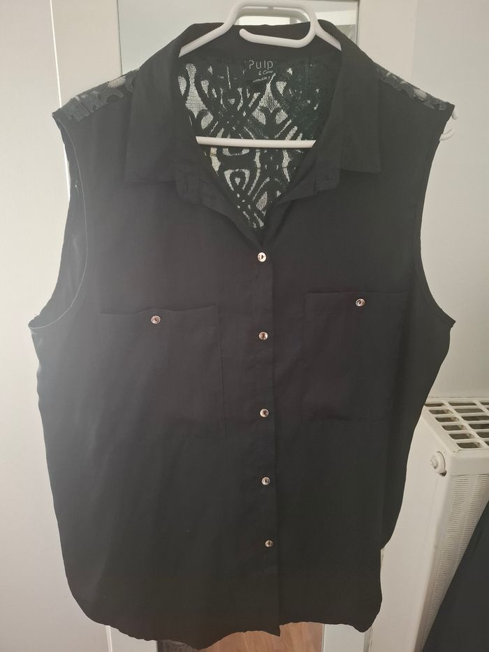 Chemise sans manches