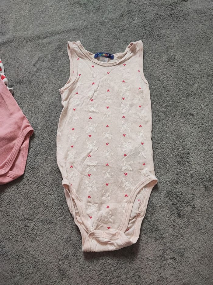 Lot de 4 bodies bretelles 24 mois (86) - photo numéro 6