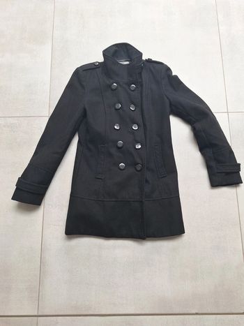 Manteau noir taille 38