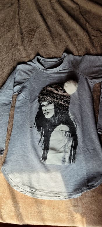 Robe pull manches longues