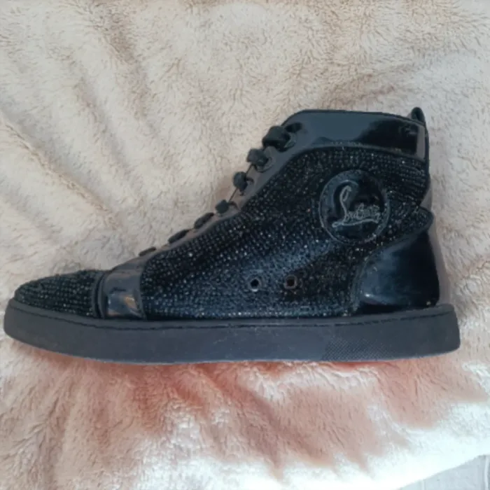 Baskets noires - Christian Louboutin - 41 - vintage - photo numéro 4