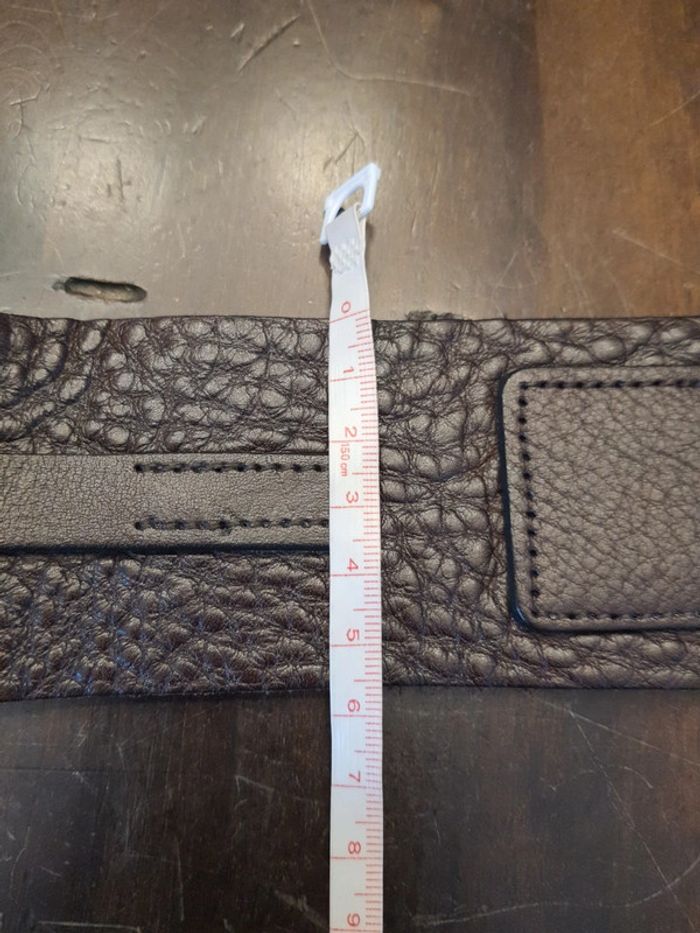Ceinture en cuir Marron WE 95cm - photo numéro 14